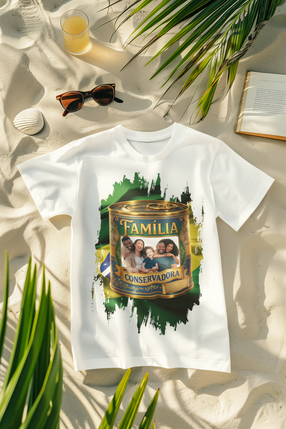 Arte para Caneca Familia conservadora em Png 2