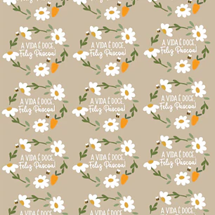 Arquivo para Dtf Artes Páscoa Biscoitos e Margaridas em Pdf 