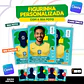 Figurinha da Copa do Mundo 2026 Personalizada do Brasil para imprimir - Editável no Canva - Miniatura 1