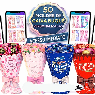 50 Moldes Buques Personalizados Prontos para Imprimir