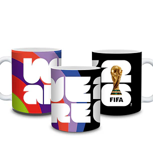 7 Artes para Caneca Copa do Mundo 2026 Arquivo em Jpg 