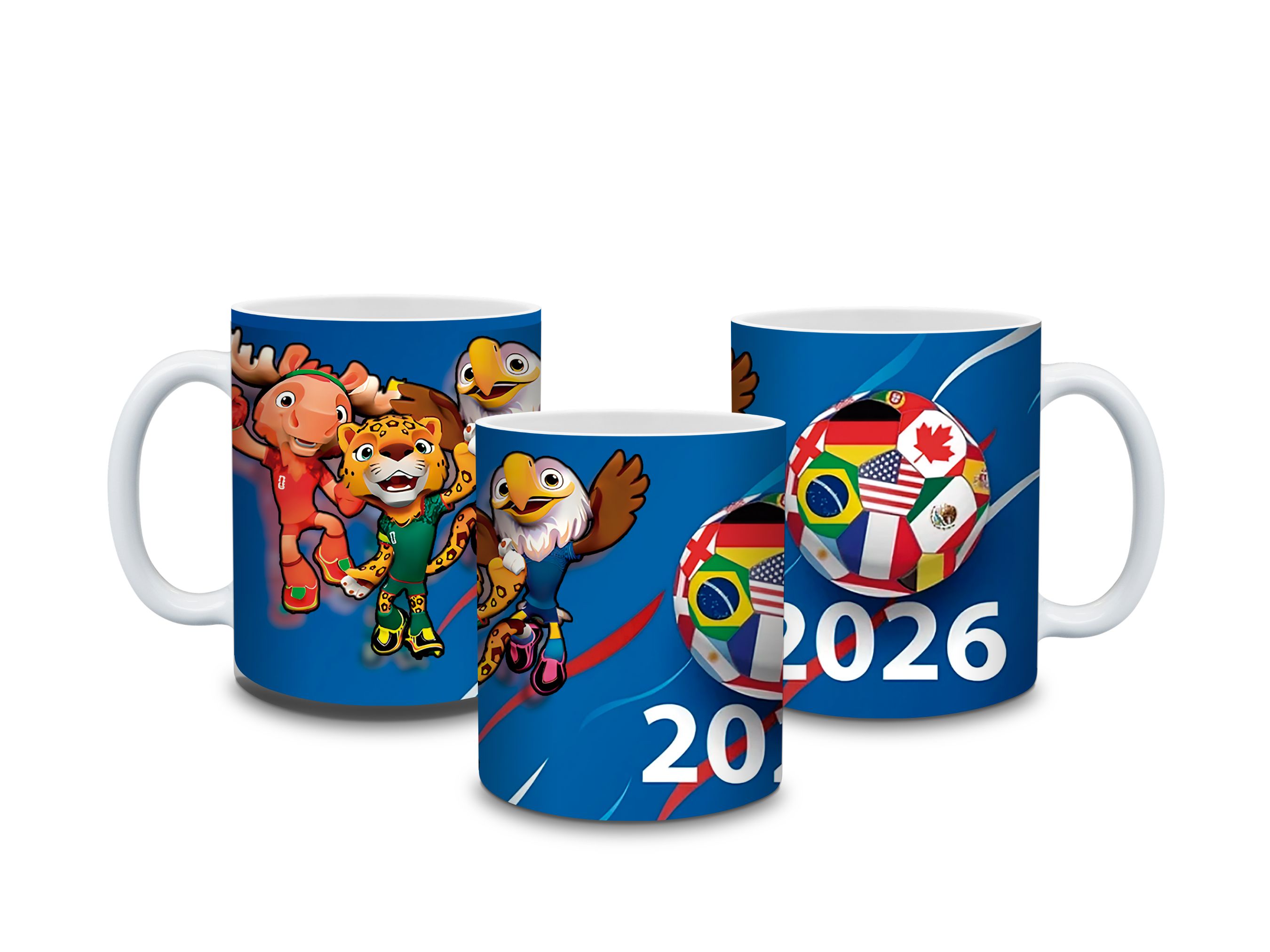 7 Artes para Caneca Copa do Mundo 2026 Arquivo em Jpg  5
