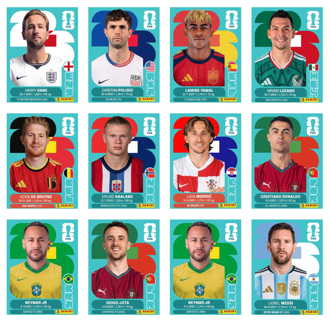 Figurinhas da Copa do Mundo 2026 para Imprimir – Kit Completo com +900 Figurinhas 7
