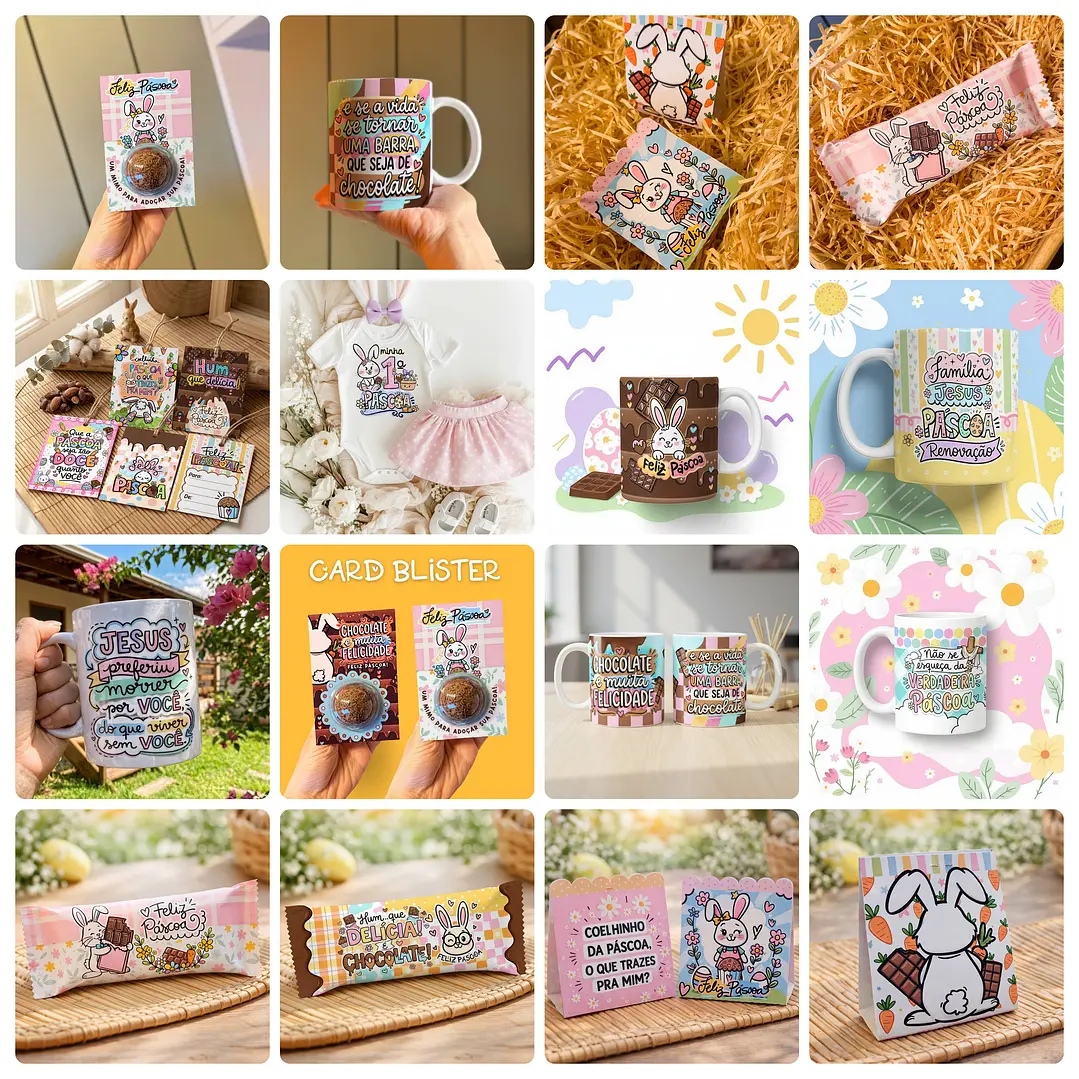 Pacote de Artes Completo de Sublimação - Todas as Datas Comemorativas Prontas 2