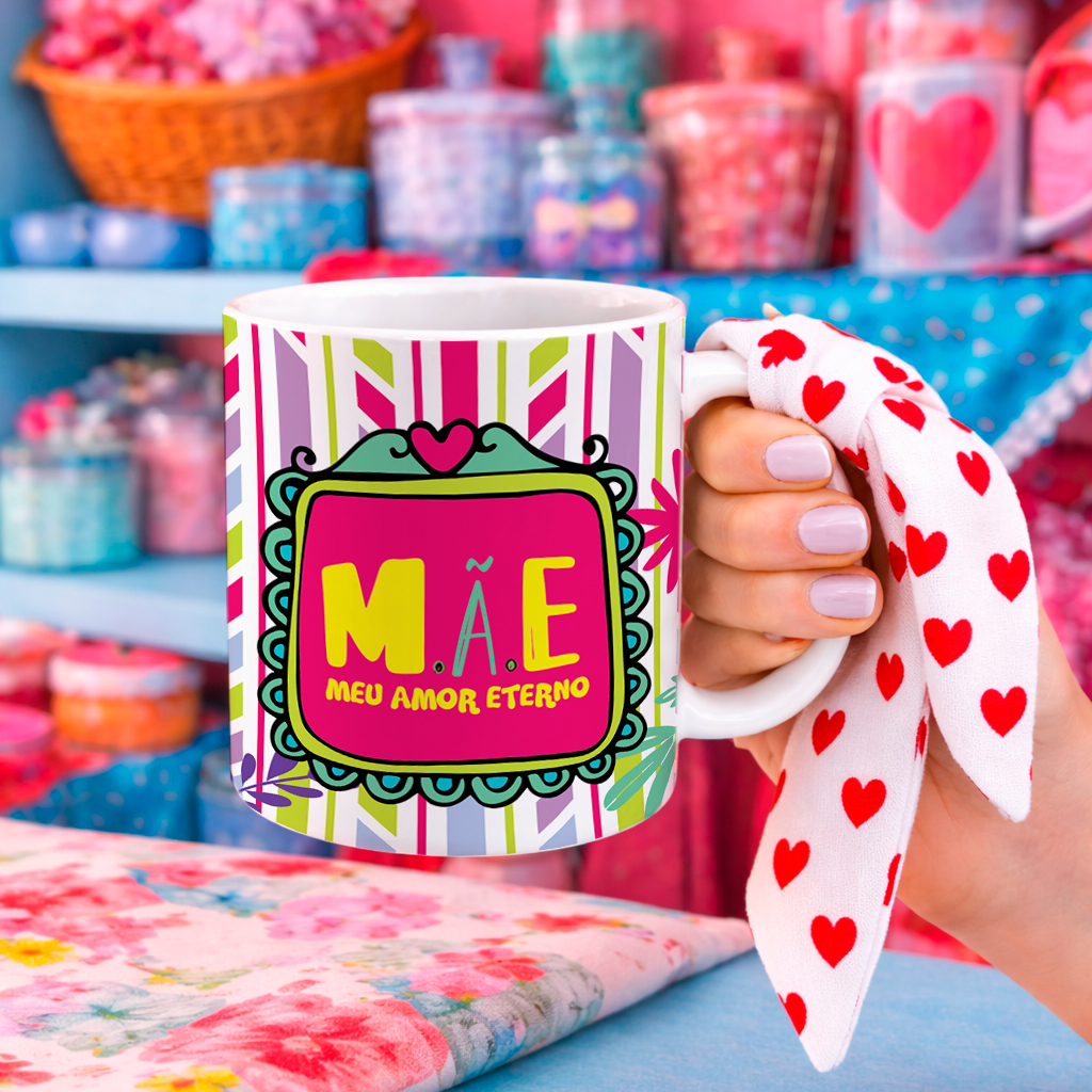 14 Artes para Caneca Dia das Mães Arquivos Editáveis  7