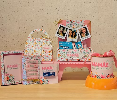 Arquivos de Corte Dia das Mães Mimos  Arquivo em Svg e Studio 1