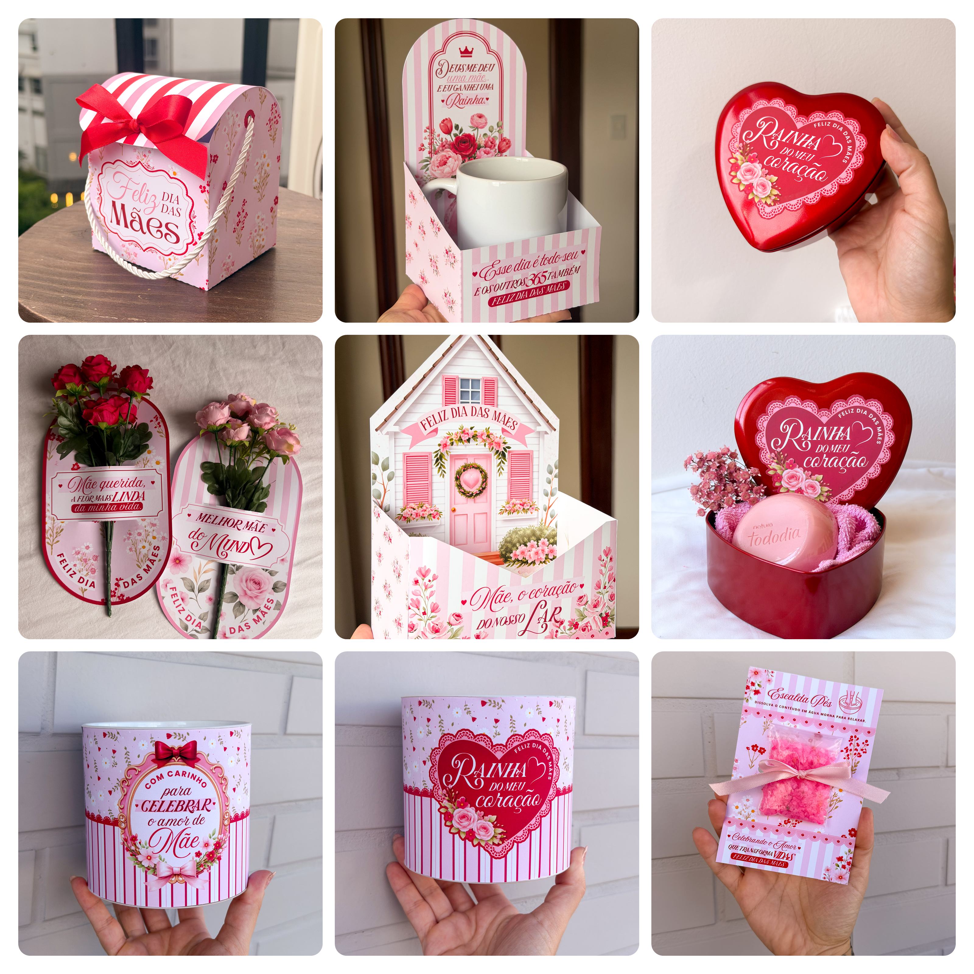 Arquivos de Corte Completo Mimos Dia das Mães Arquivo em Pdf 4