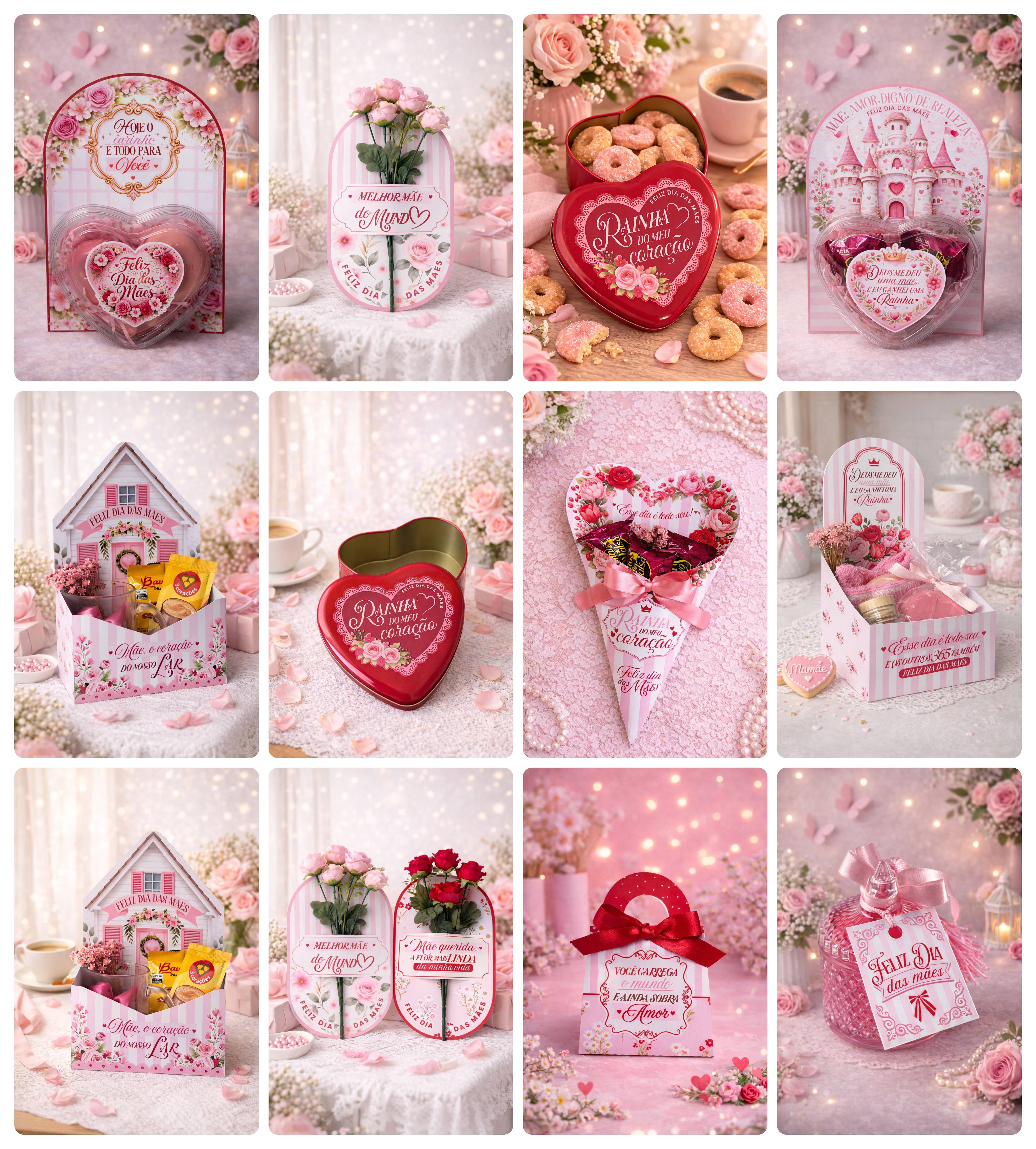 Arquivos de Corte Completo Mimos Dia das Mães Arquivo em Pdf 7