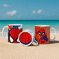 8 Artes para Caneca Bocão Super Herois Arquivo Editável - Thumbnail 2