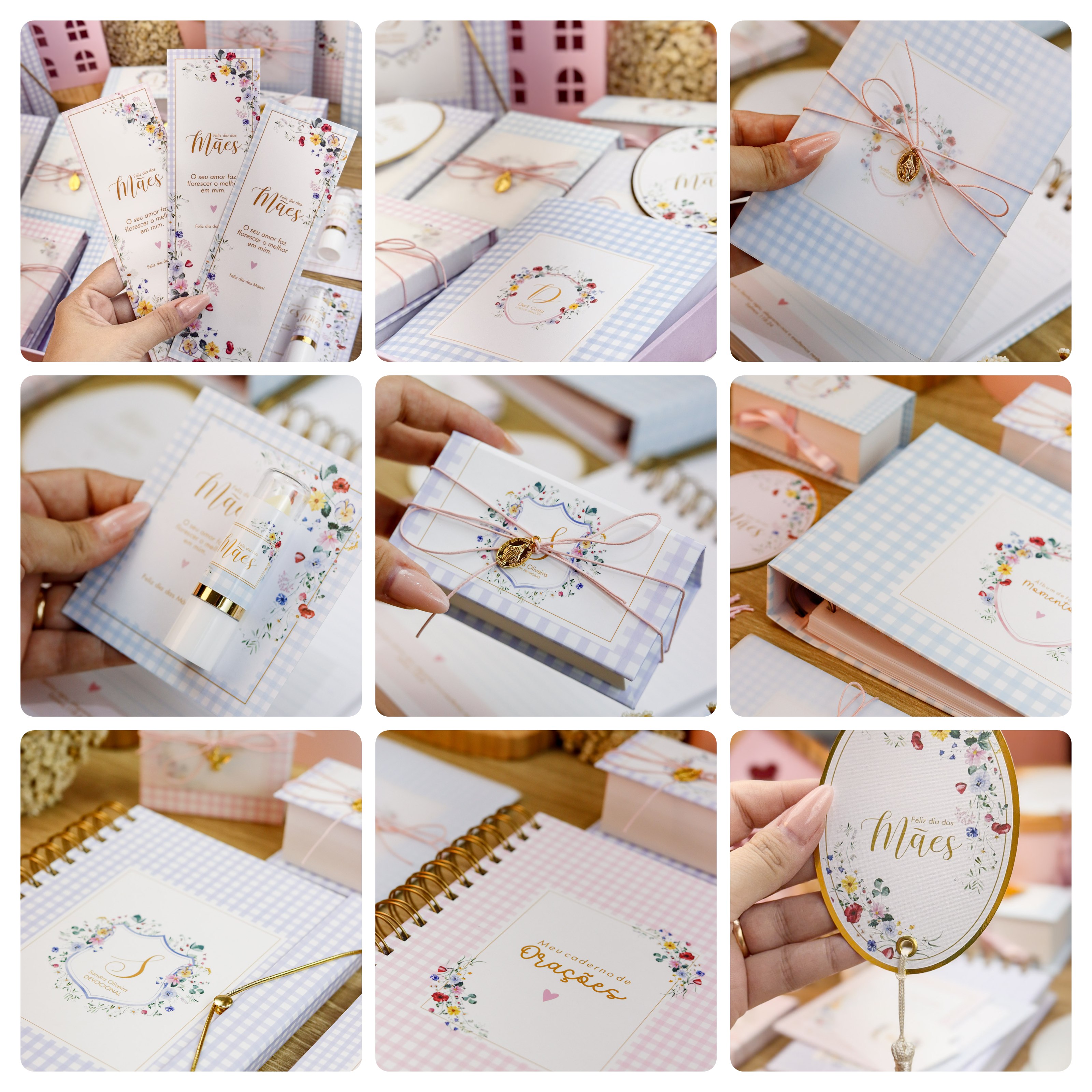 Arquivo para Encadernação Dia das Mães Luxo 2026 Arquivo em Pdf 1