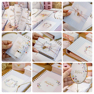 Arquivo para Encadernação Dia das Mães Luxo 2026 Arquivo em Pdf