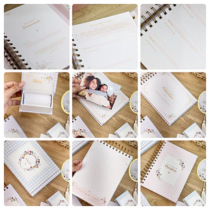 Arquivo para Encadernação Dia das Mães Luxo 2026 Arquivo em Pdf