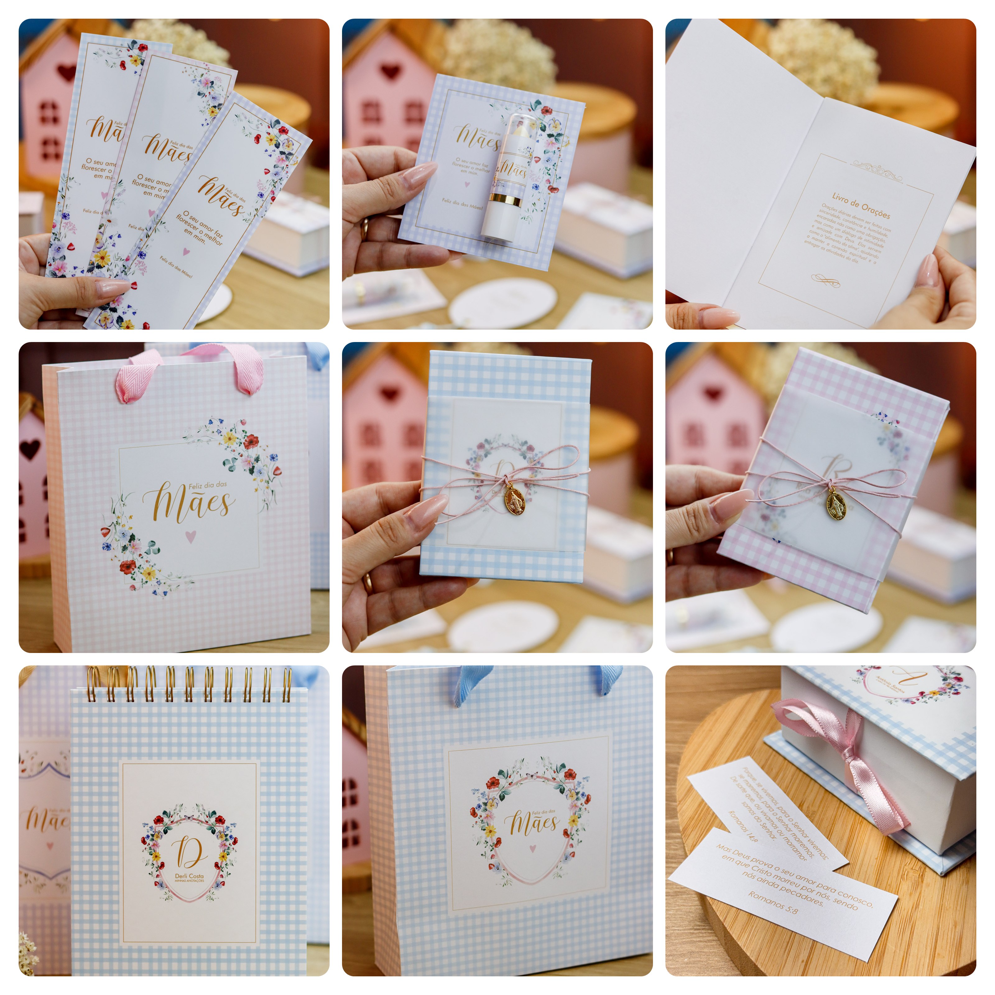 Arquivo para Encadernação Dia das Mães Luxo 2026 Arquivo em Pdf 4