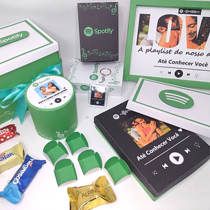 Arquivo Mimos Caixa Explosão e Quadro Spotify Arquivo em Pdf e Studio