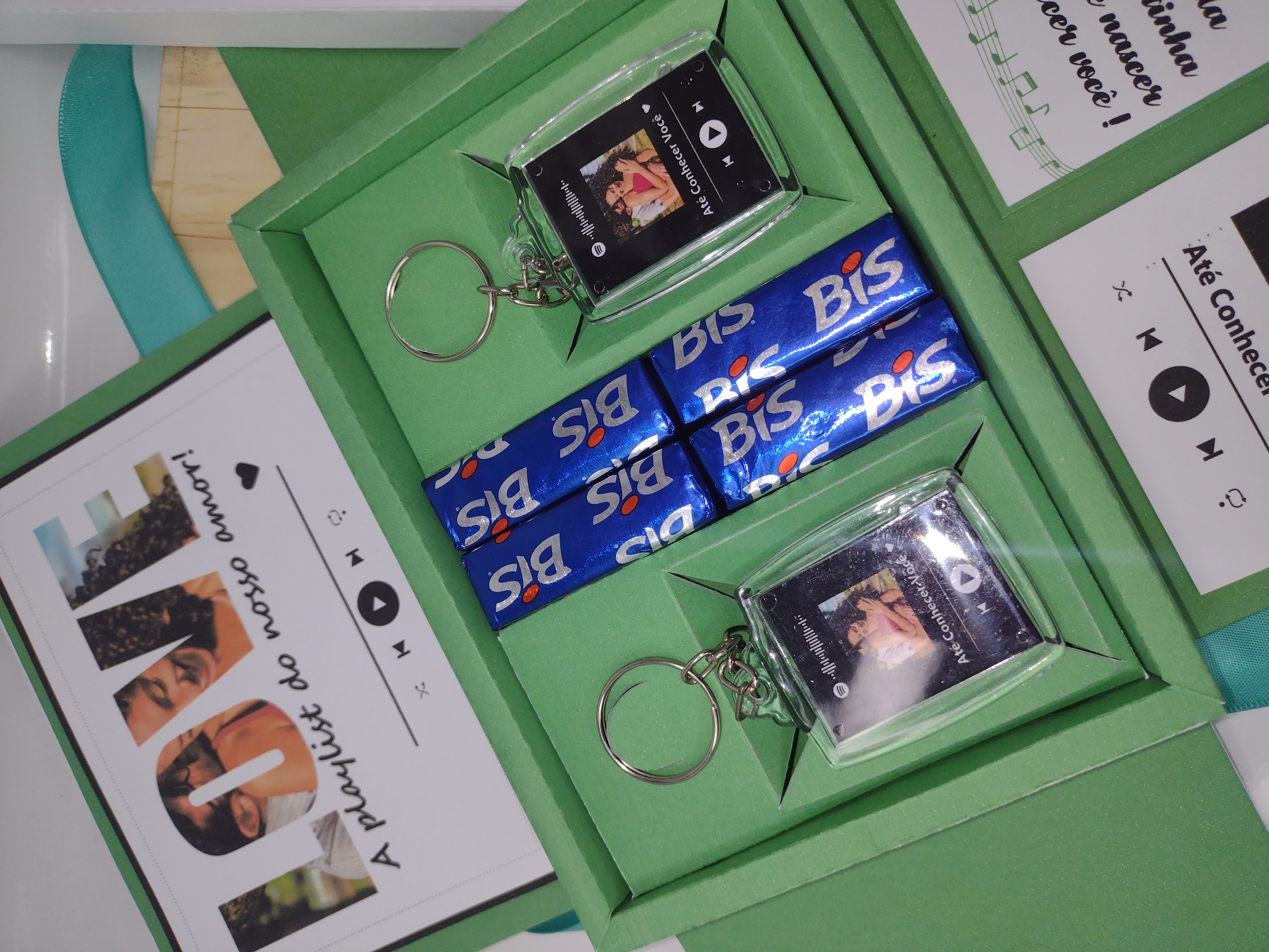 Arquivo Mimos Caixa Explosão e Quadro Spotify Arquivo em Pdf e Studio 5