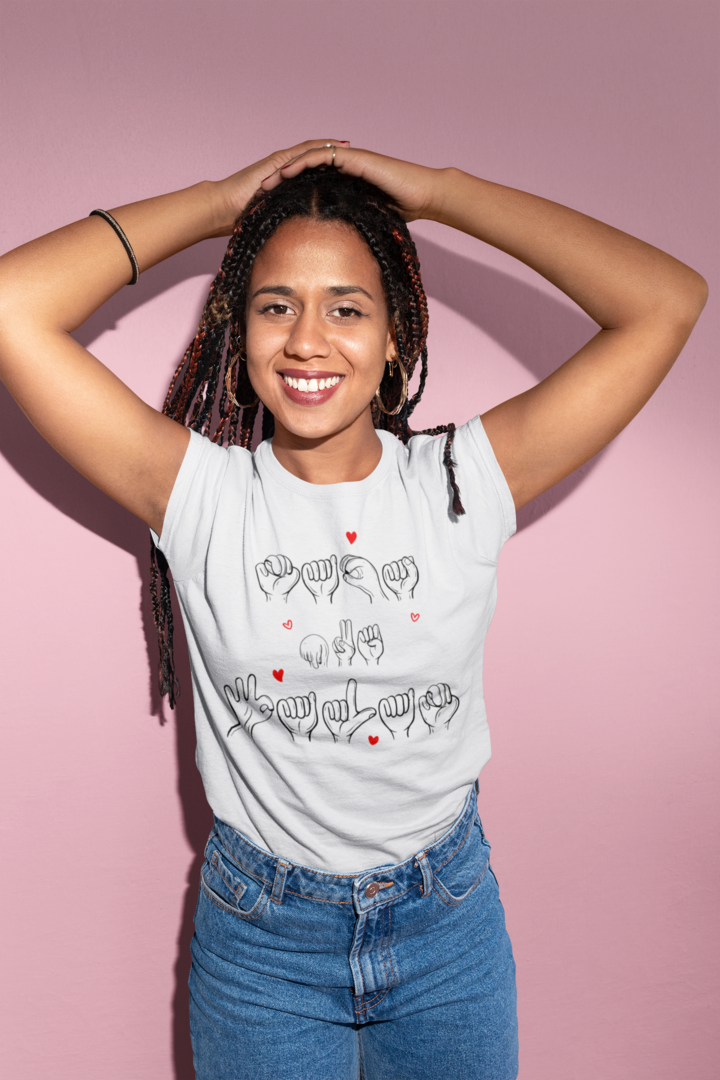 8 Artes para Camisa Texto em Libras Arquivo Editável  1