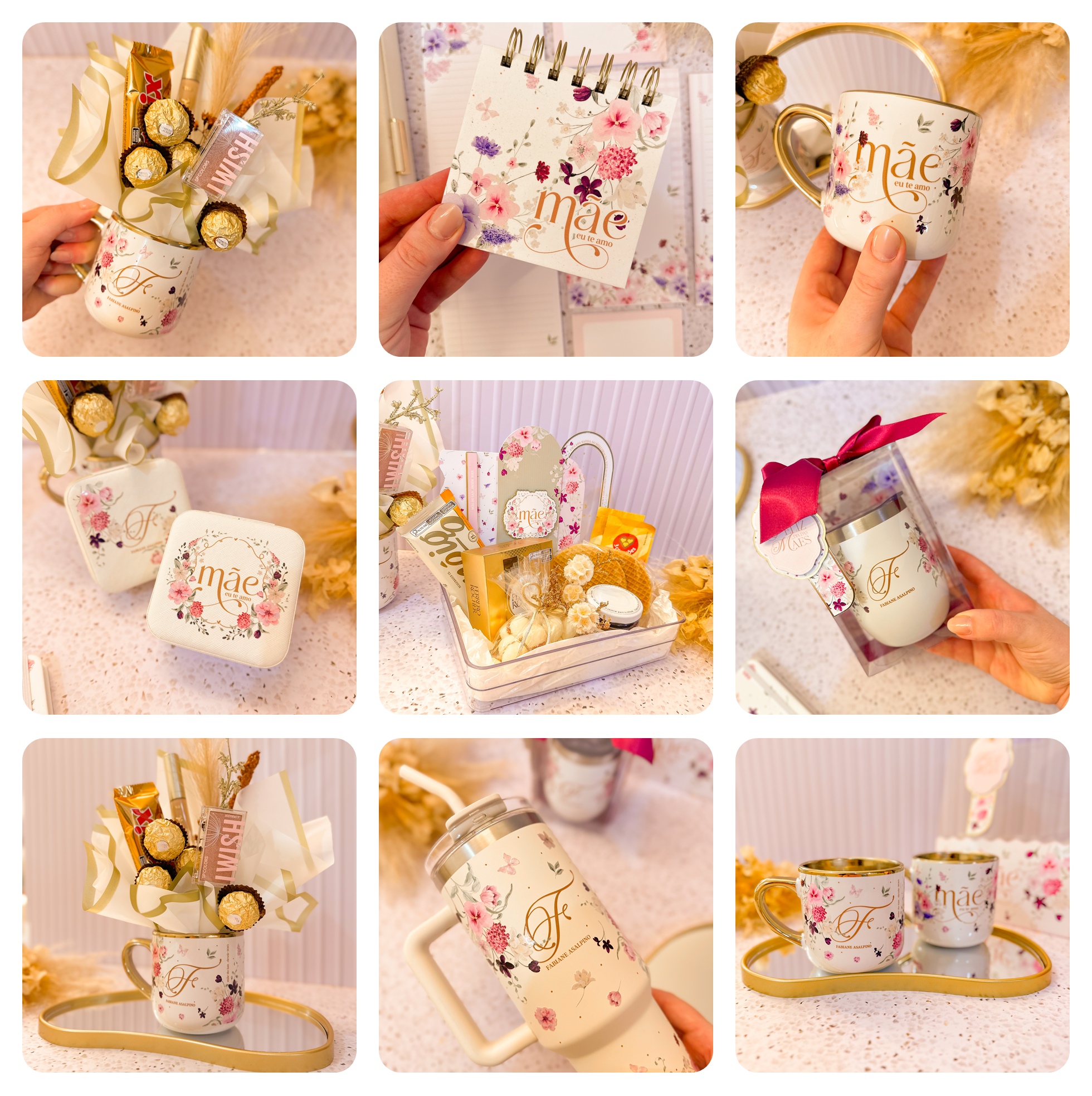 Arquivo Encadernação, Sublimação e Mimos de Luxo Dia das Mães Arquivo Prontos para Imprimir 1