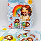 Arquivo Álbum de Figurinhas Jesus O maior Pintor do Mundo Cristão Infantil Arquivo em Pdf - thumbnail 2