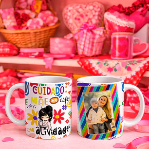 14 Artes para Dias Das Mães Colorful Arquivo Editável