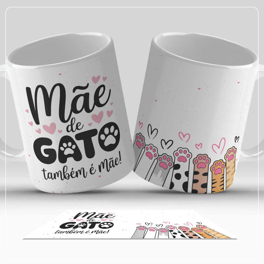5 Artes para Caneca Mãe de Pet Arquivo em Jpg 4