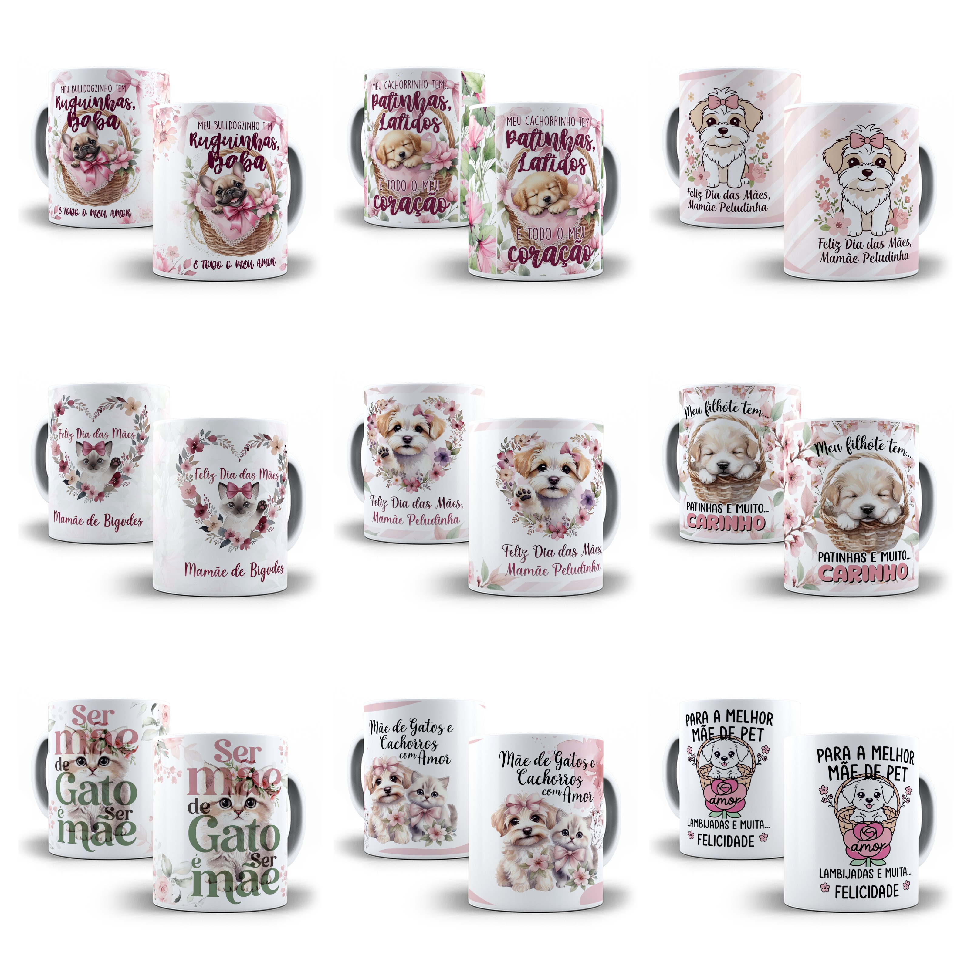 32 Artes para Caneca Mãe de Pet Arquivo em Jpg  7