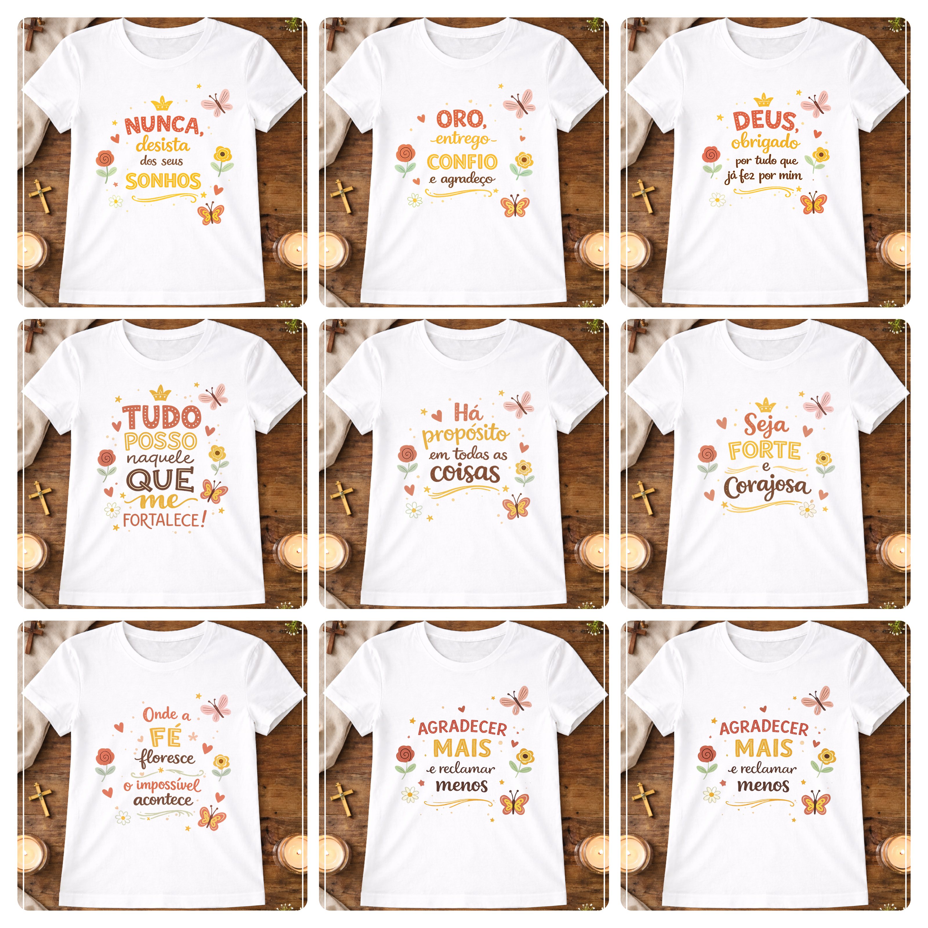 16 Artes para Caneca e Camisa Frases Religiosas Arquivo em Jpg 2