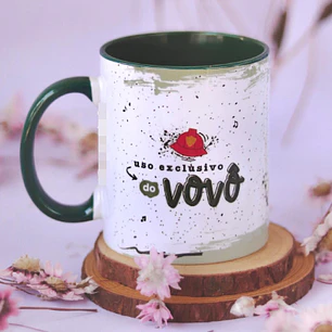 Artes para Caneca Exclusivo do Vovô em Png