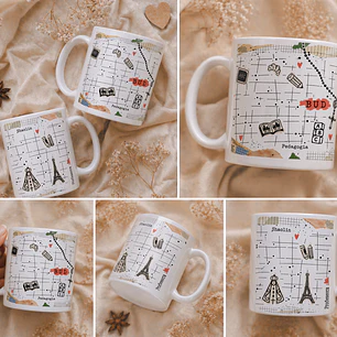 Artes para Caneca Professora Colagens, leitura, fé, vintage, Nossa senhora aparecida em Png