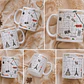 Artes para Caneca Professora Colagens, leitura, fé, vintage, Nossa senhora aparecida em Png - Thumbnail 2
