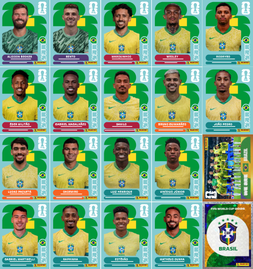Figurinhas da Copa do Mundo 2026 para Imprimir – Kit Completo com +900 Figurinhas 1