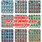 +900 Figurinhas Copa 2026 para Imprimir (PDF HD) | Download Imediato - Thumbnail 1