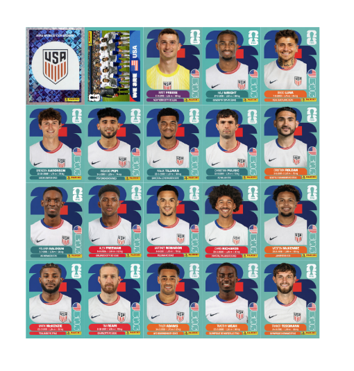 Figurinhas da Copa em PDF - Todas Figurinhas para Imprimir 20