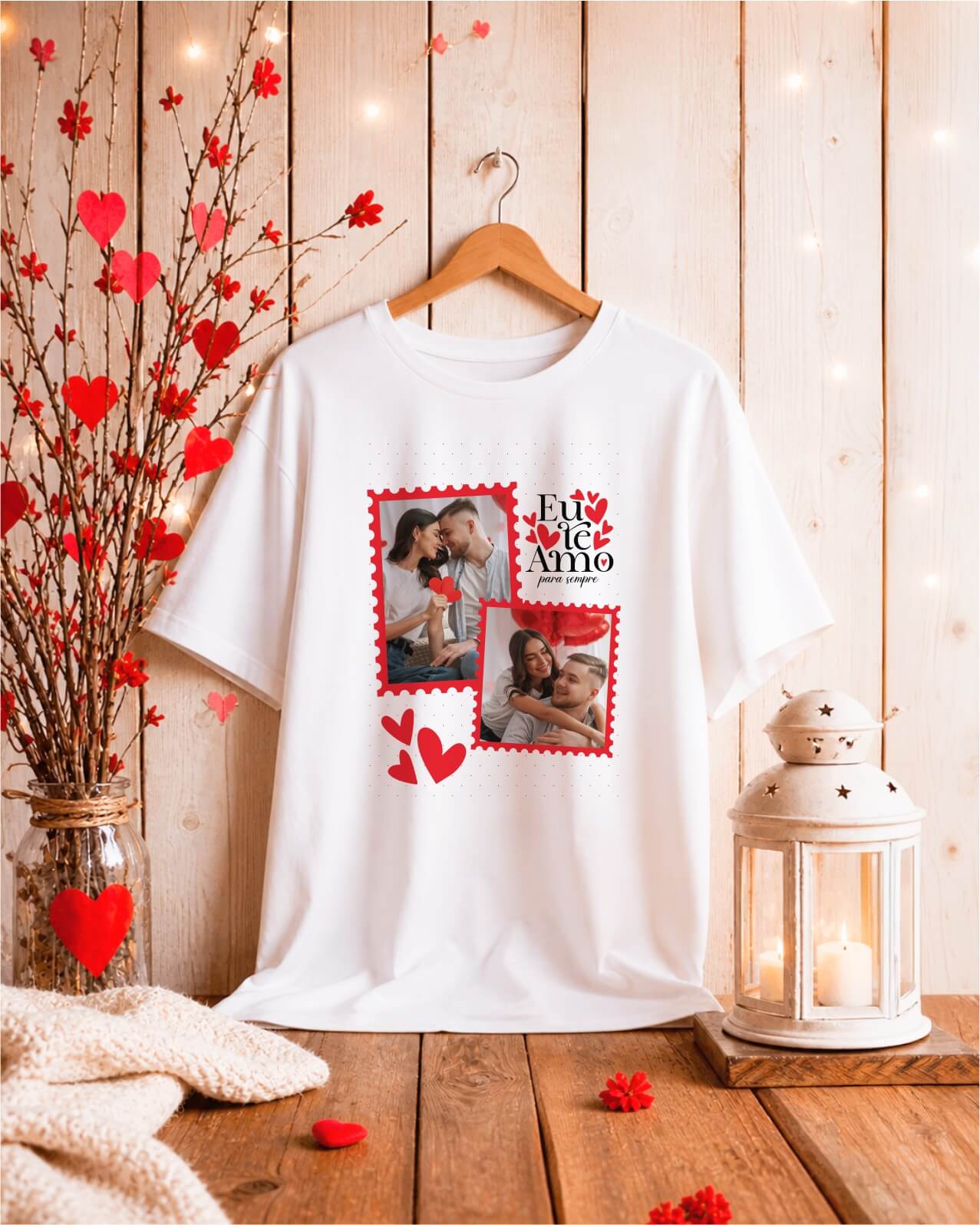 16 Artes para Camisa Dia dos Namorados Com Foto Arquivo Editável 5