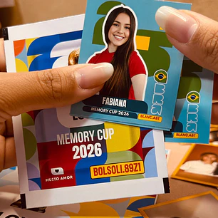 Arquivo Album Copa 2026 Casal Melhores Momentos Dia dos Namorados Editável 