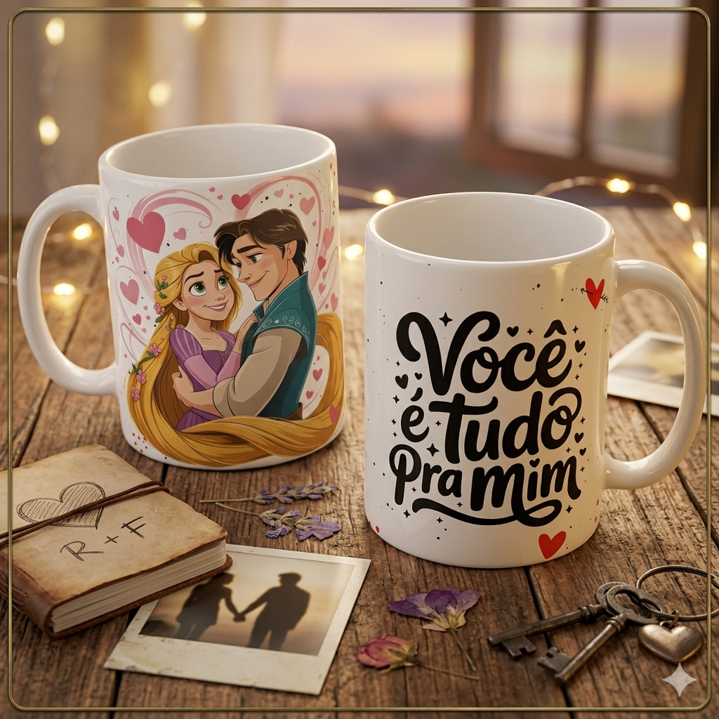 15 Artes para Caneca Dia dos Namorados Personagens Arquivo em Png  5