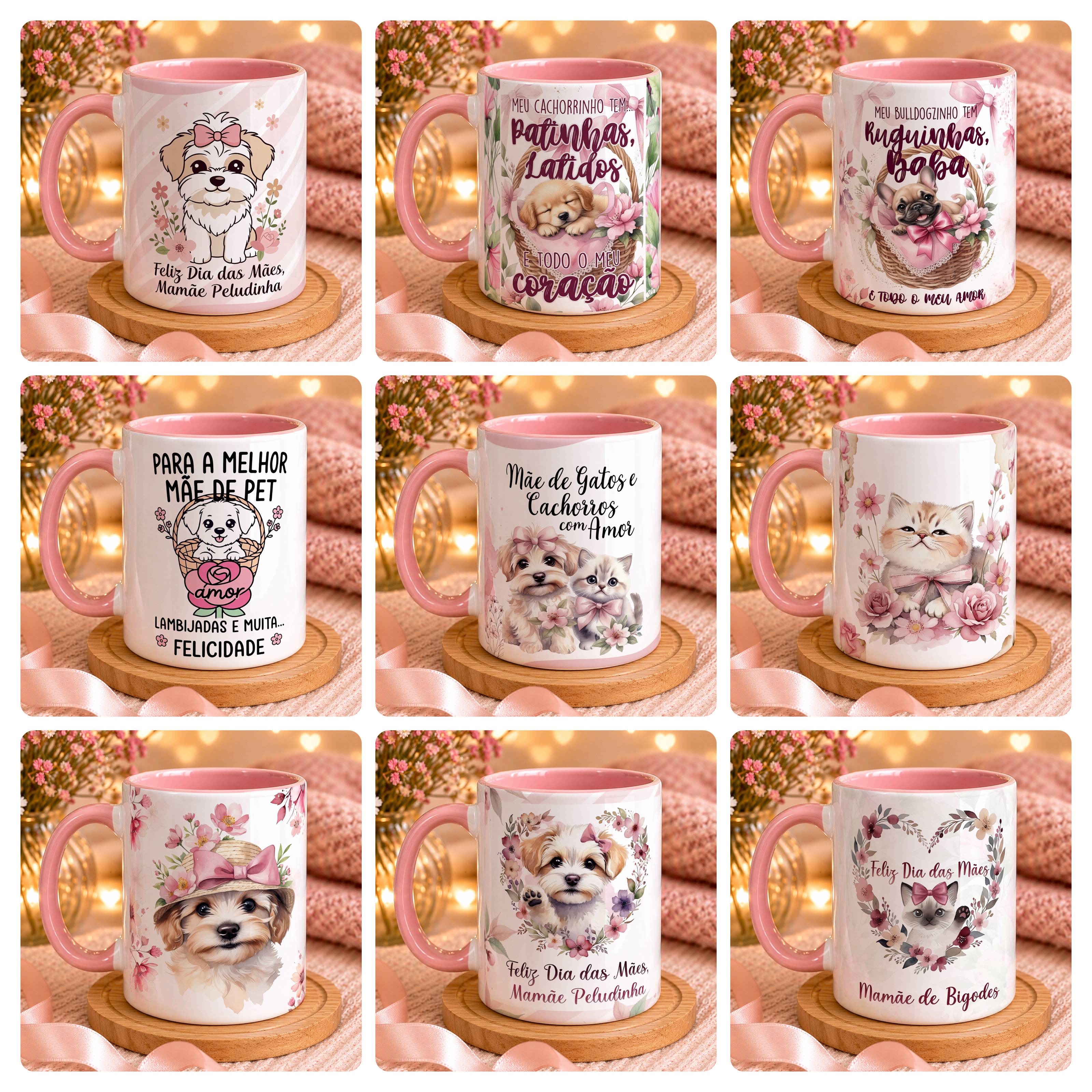 33 Artes para Caneca Mãe de Pet Arquivo em Jpg  6