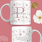 Artes para Caneca Frases Alfabeto Iniciais Arquivo Editável em Canva - Thumbnail 11