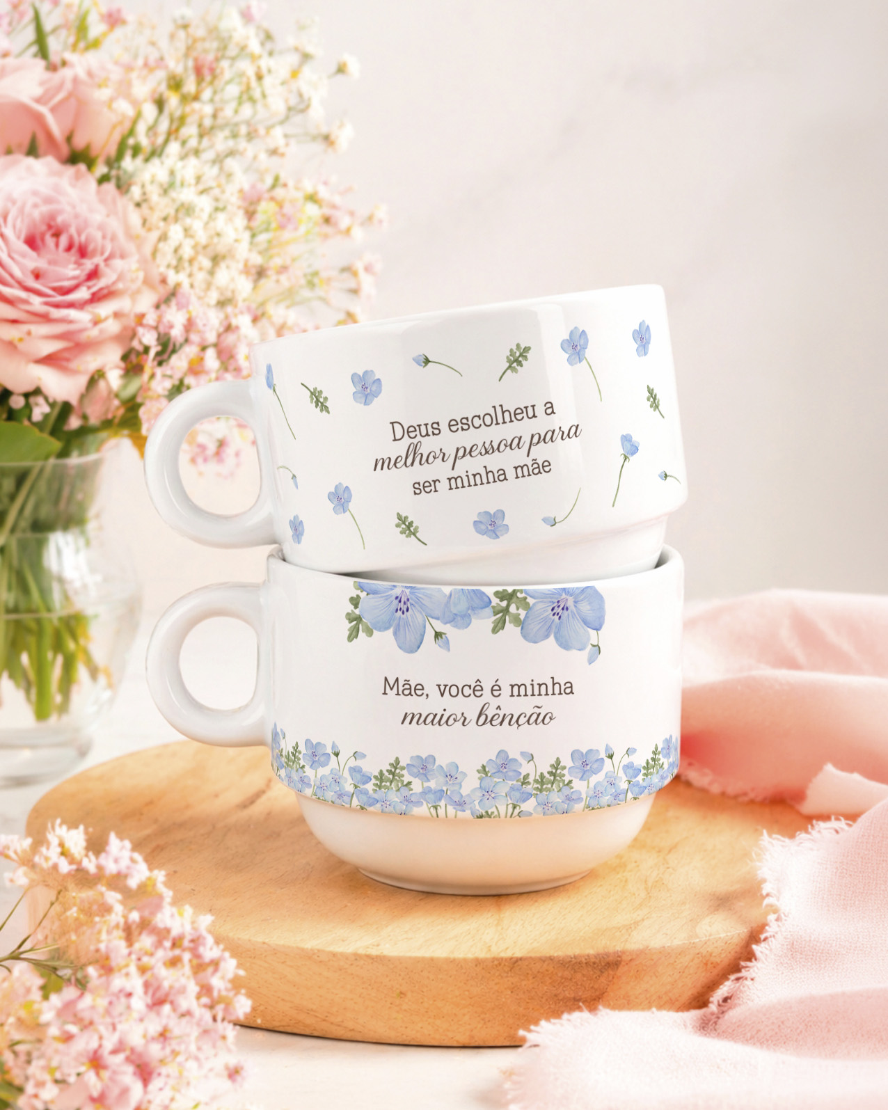 17 Artes para Xícaras Dia das Mães Arquivo Editável  7