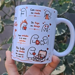 Arte Caneca De pijama ou maquiada, desbocada ou educada, Eu te quero de qualquer jeito Arquivo em Pdf 