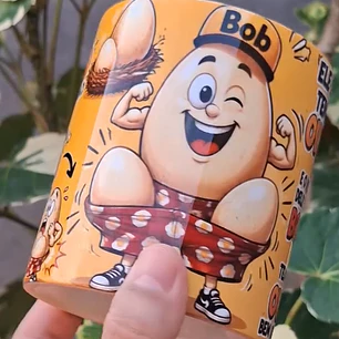 Arte Caneca Tens uns ovão bem grandão, os ovo ta pra bater no short Arquivo em Png 