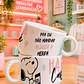 8 Artes para Caneca e Xicará Haja Café SNOOPY Arquivo em Jpg - Thumbnail 1