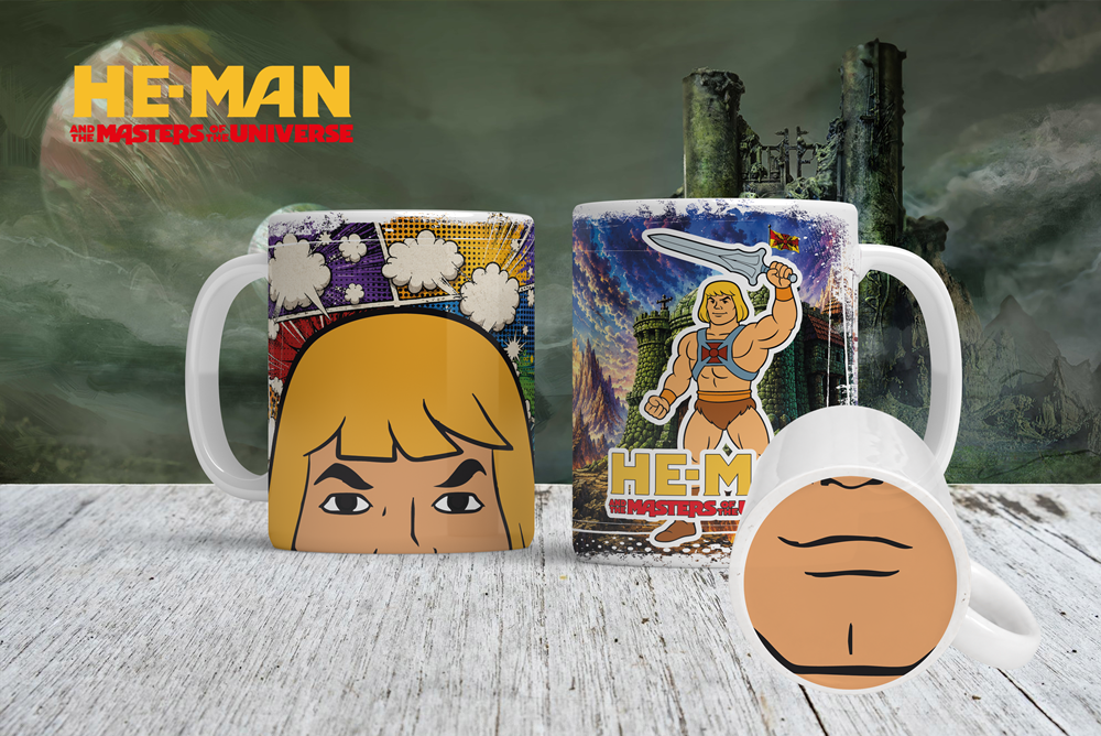 9 Artes para Caneca Heman Bocão Arquivo em Png 5