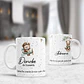 10 Artes para Caneca Padrinhos Ursinhos Minimalista Arquivo Editável  - Miniatura 1