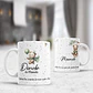 10 Artes para Caneca Padrinhos Ursinhos Minimalista Arquivo Editável  - Miniatura 2