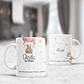 10 Artes para Caneca Padrinhos Ursinhos Minimalista Arquivo Editável  - Miniatura 9