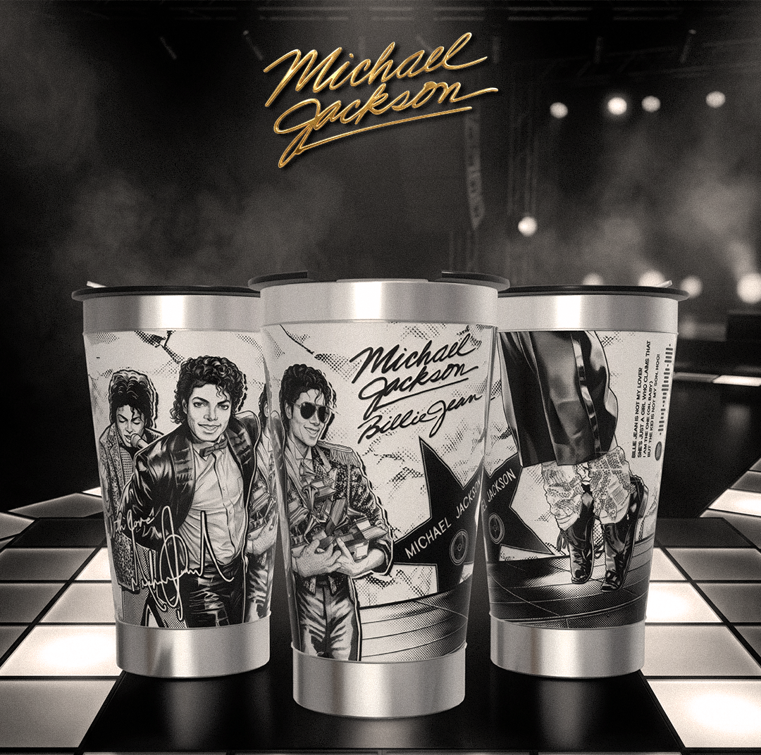 13 Artes para Caneca Michael Forever Laser Arquivo em Jpg  7
