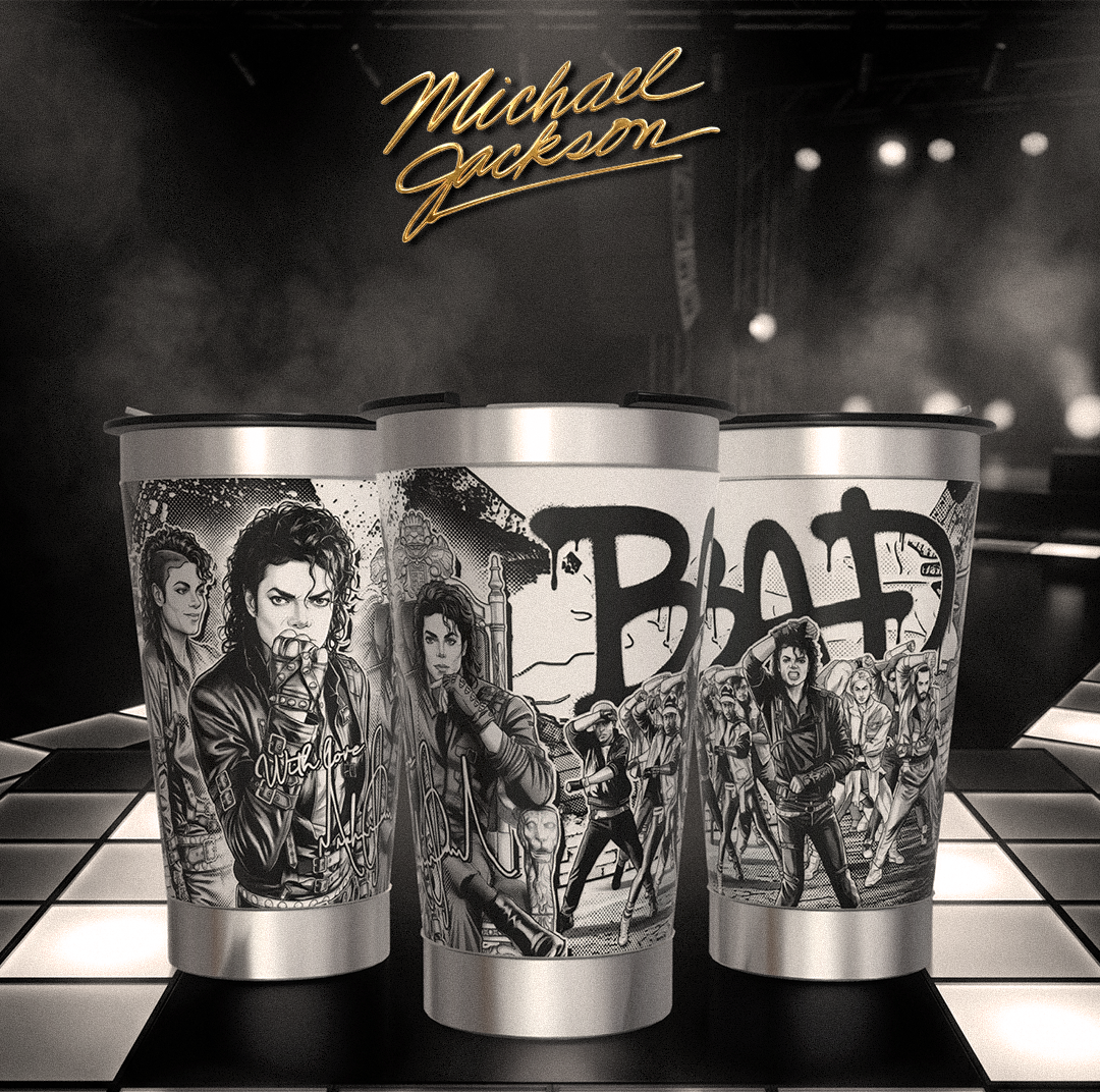 13 Artes para Caneca Michael Forever Laser Arquivo em Jpg  10
