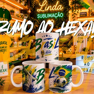17 Artes para Caneca Copa do Mundo 2026 Arquivo em Jpg 