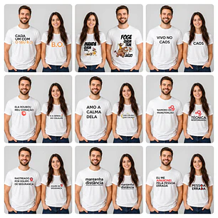 22 Artes para Camisa Namorados Divertidos Arquivos em Png 