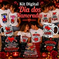 34 Artes para Caneca Almofada e Camisa Dia dos Namorados Arquivo Editável - Thumbnail 2